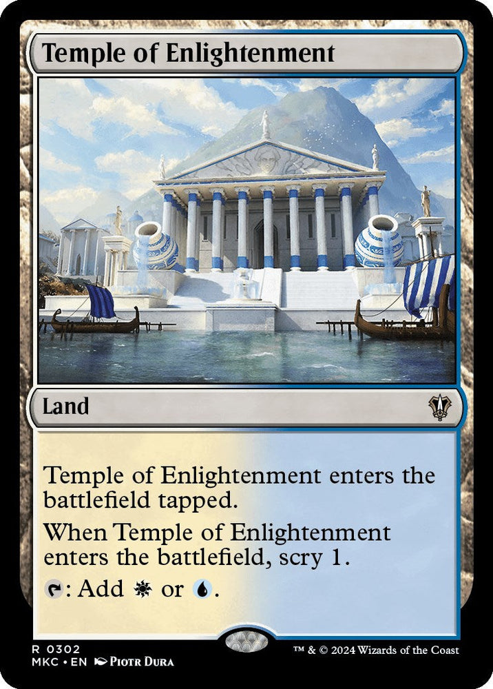 Temple of Enlightenment [Murders at Karlov Manor Commander] Magic: The Gathering