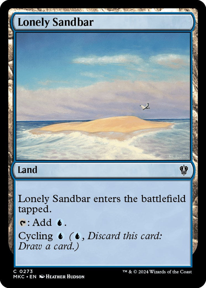 Lonely Sandbar [Murders at Karlov Manor Commander] Magic: The Gathering