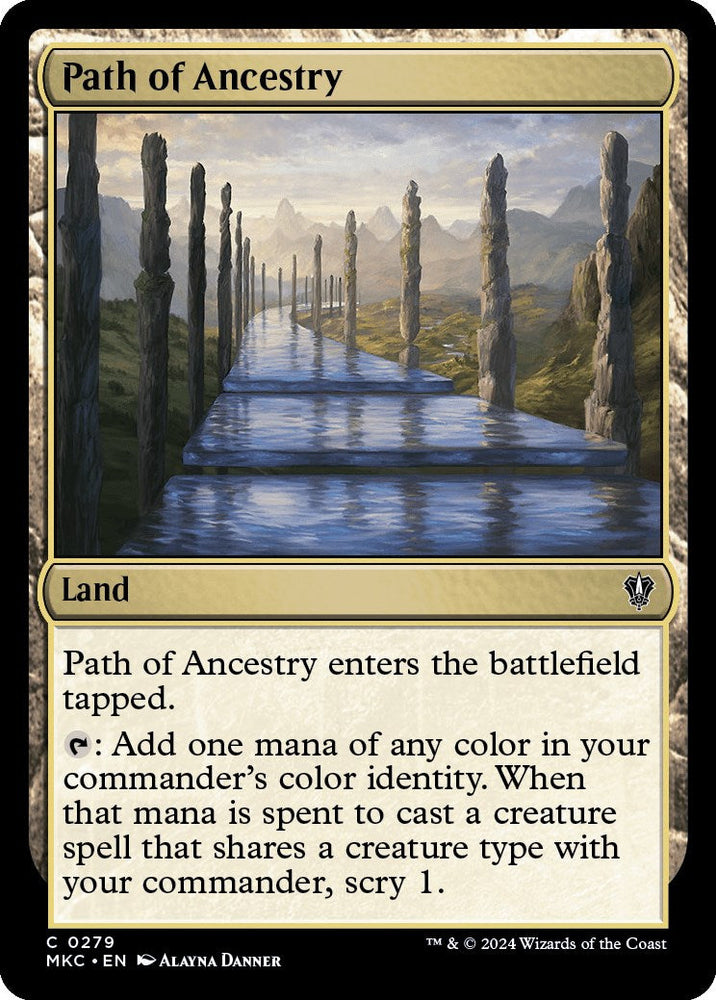 Path of Ancestry [Murders at Karlov Manor Commander] Magic: The Gathering