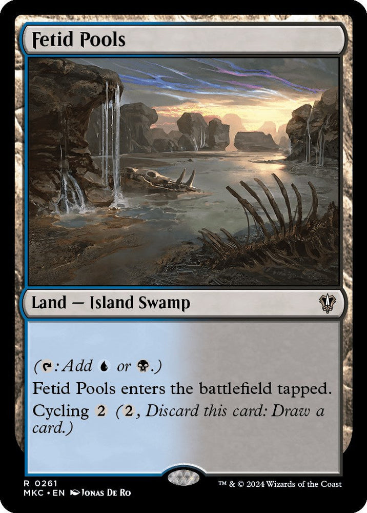Fetid Pools [Murders at Karlov Manor Commander] Magic: The Gathering