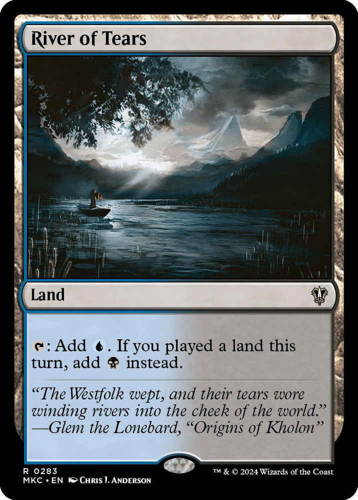 River of Tears [Murders at Karlov Manor Commander] Magic: The Gathering
