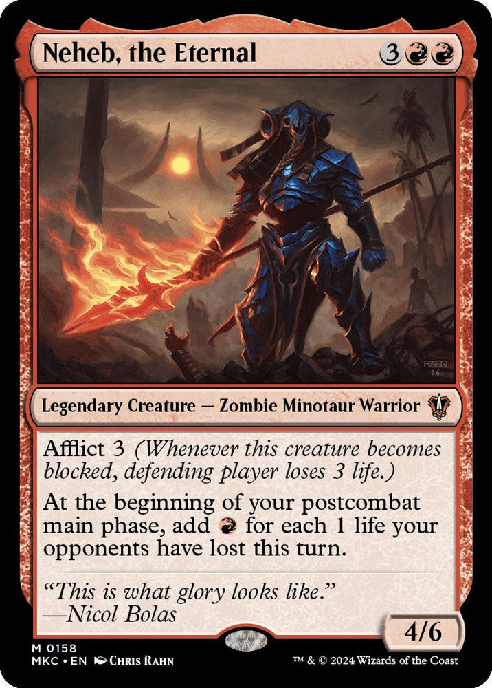 Neheb, the Eternal [Murders at Karlov Manor Commander] Magic: The Gathering