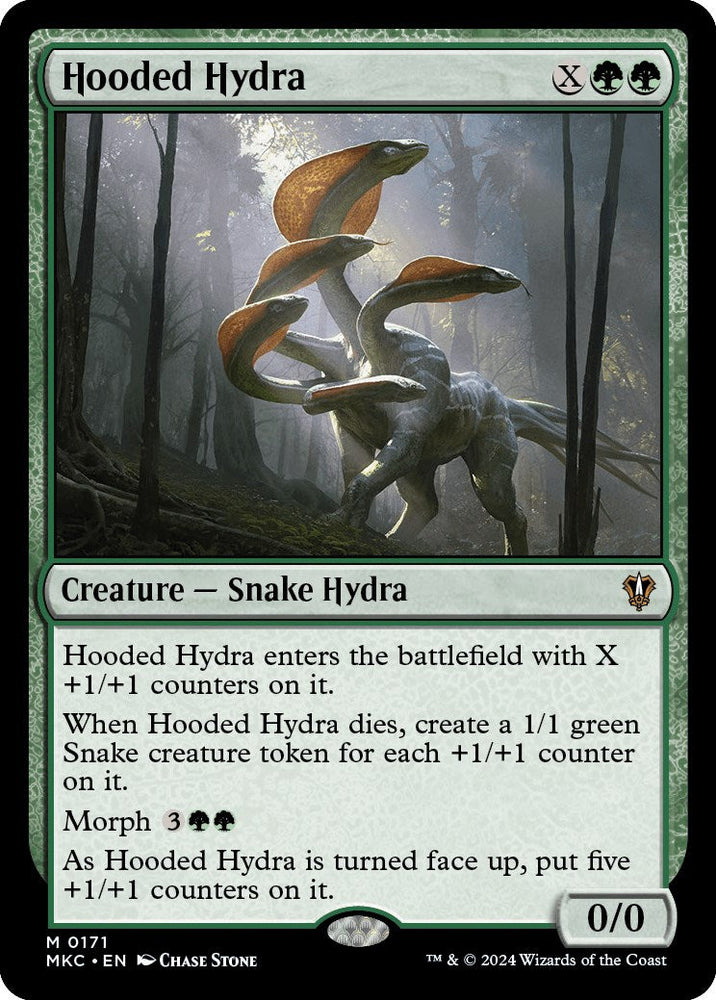 Hooded Hydra [Murders at Karlov Manor Commander] Magic: The Gathering