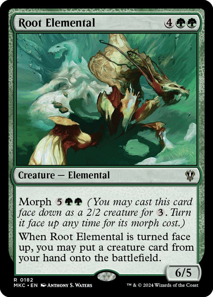 Root Elemental [Murders at Karlov Manor Commander] Magic: The Gathering
