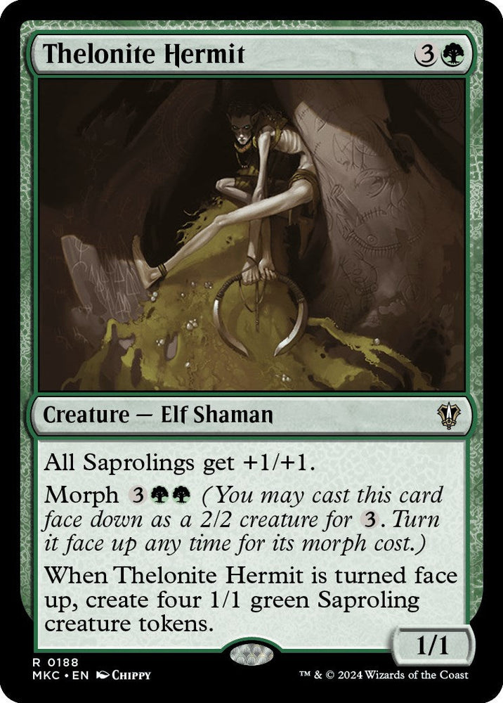 Thelonite Hermit [Murders at Karlov Manor Commander] Magic: The Gathering