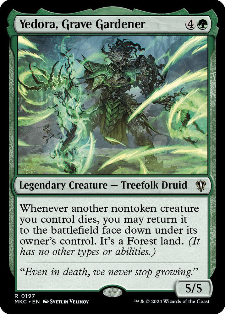 Yedora, Grave Gardener [Murders at Karlov Manor Commander] Magic: The Gathering