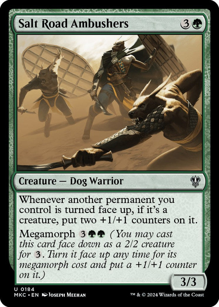 Salt Road Ambushers [Murders at Karlov Manor Commander] Magic: The Gathering