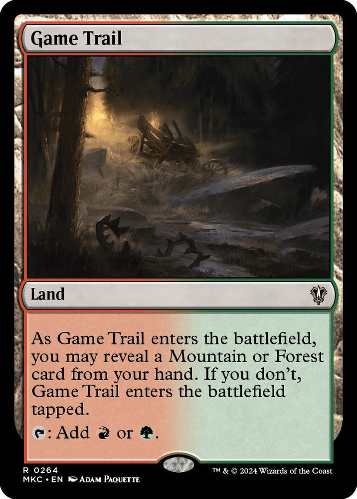 Game Trail [Murders at Karlov Manor Commander] Magic: The Gathering