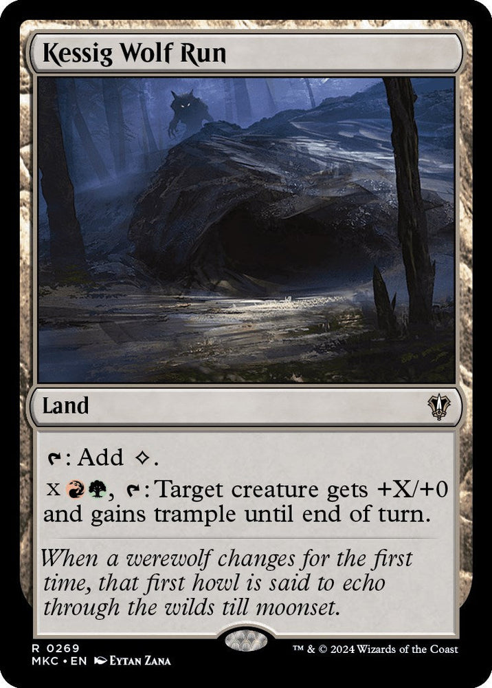 Kessig Wolf Run [Murders at Karlov Manor Commander] Magic: The Gathering