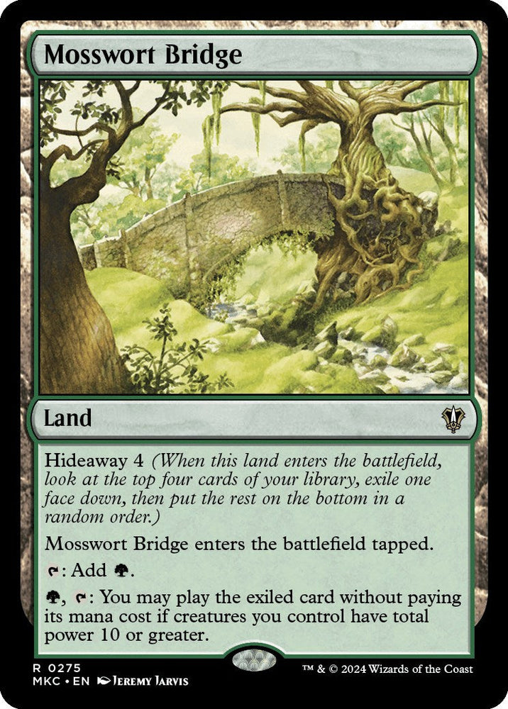 Mosswort Bridge [Murders at Karlov Manor Commander] Magic: The Gathering