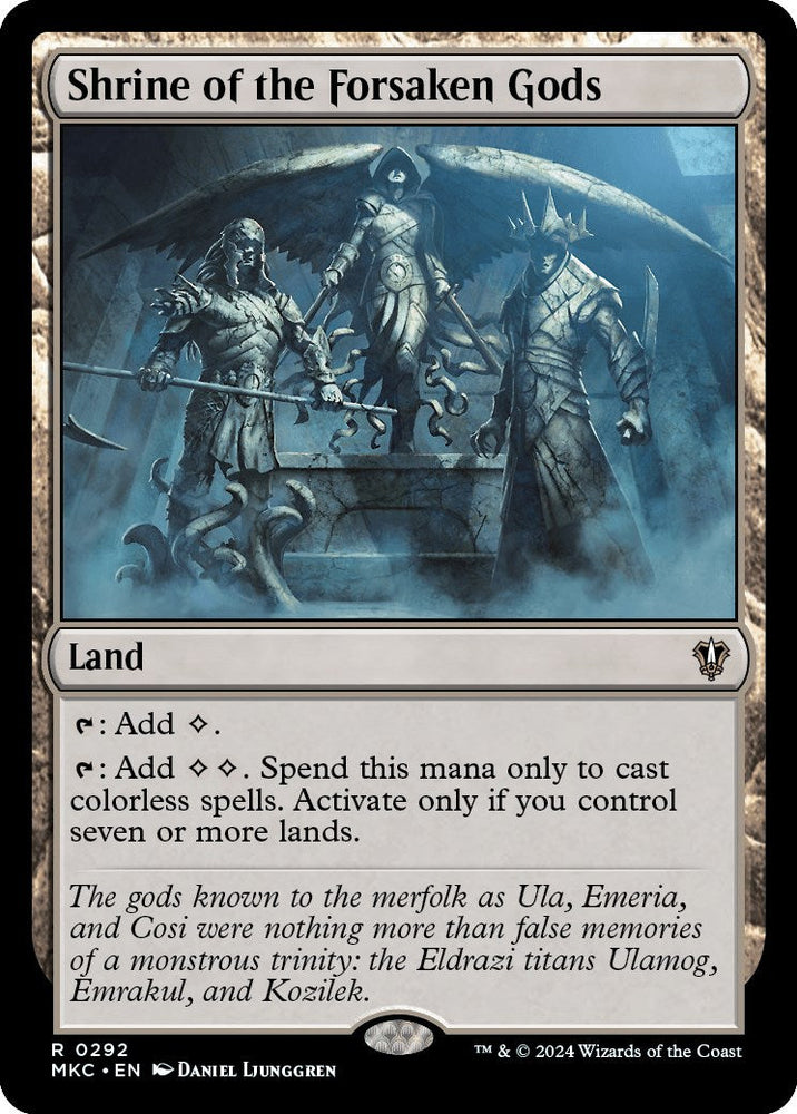 Shrine of the Forsaken Gods [Murders at Karlov Manor Commander] Magic: The Gathering