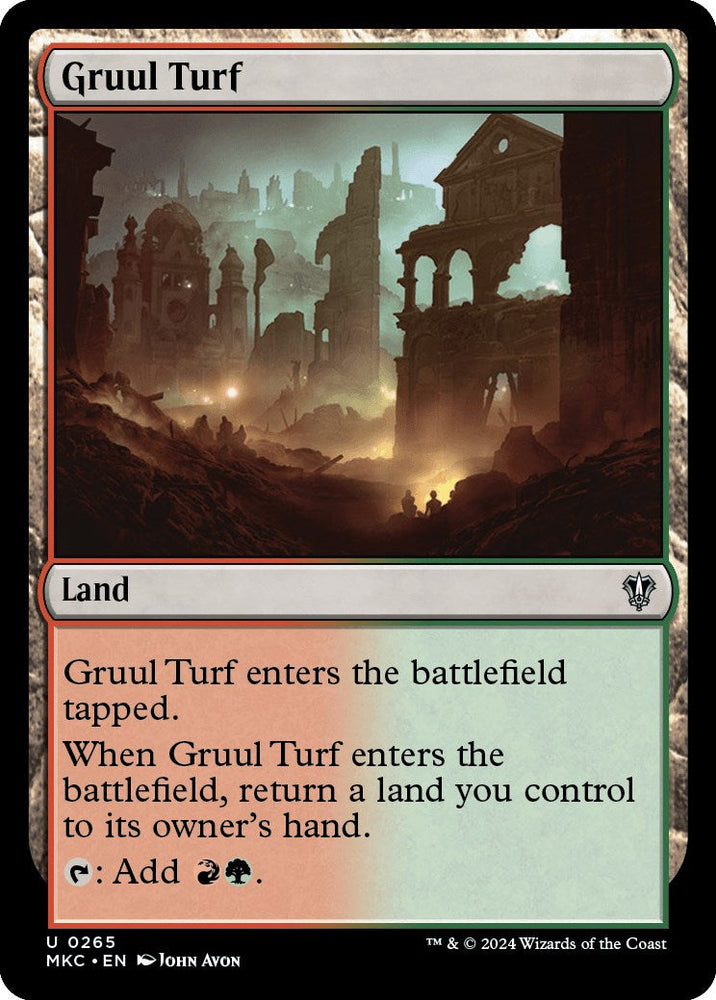 Gruul Turf [Murders at Karlov Manor Commander] Magic: The Gathering