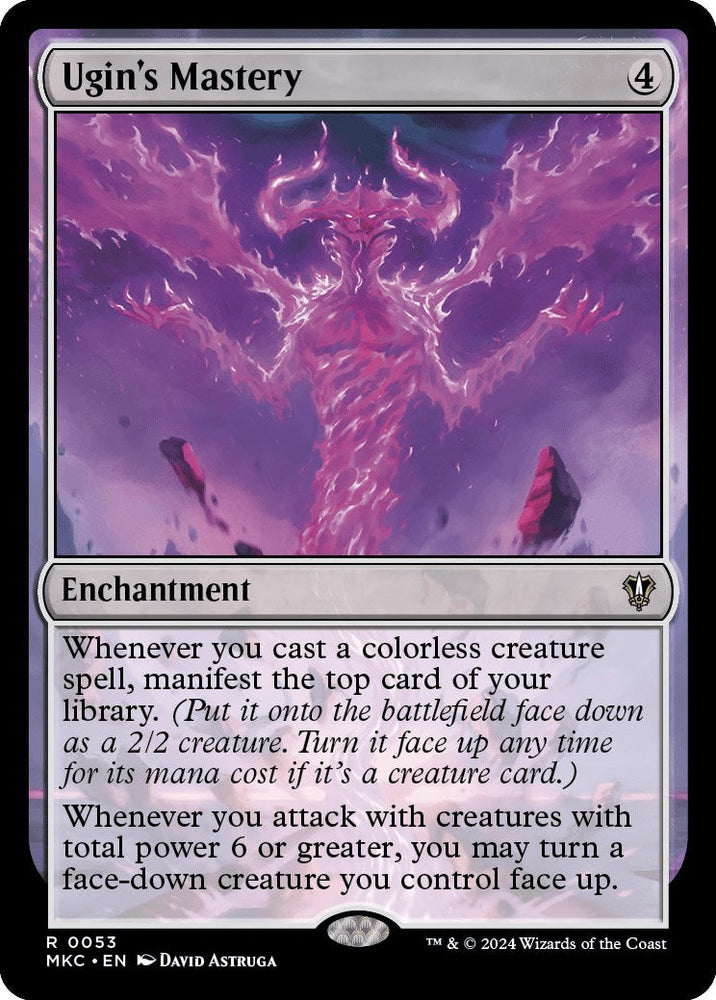 Ugin's Mastery [Murders at Karlov Manor Commander] Magic: The Gathering
