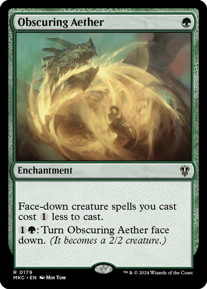 Obscuring Aether [Murders at Karlov Manor Commander] Magic: The Gathering