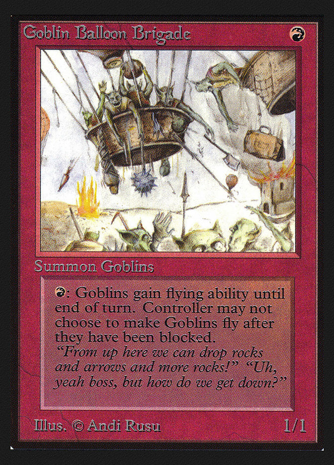Goblin Balloon Brigade [Collectors' Edition] Magic: The Gathering