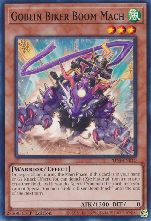 Goblin Biker Boom Mach [PHNI-EN010] Common - Yugioh Cards For Your TCG Needs!