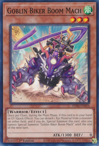 Goblin Biker Boom Mach [PHNI-EN010] Common - Yugioh Cards For Your TCG Needs!