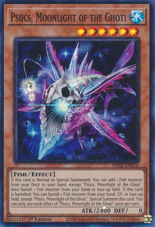 Psiics, Moonlight of the Ghoti [PHNI-EN016] Super Rare - Yugioh Cards For Your TCG Needs!