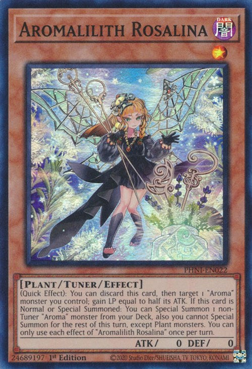 Aromalilith Rosalina [PHNI-EN022] Super Rare - Yugioh Cards For Your TCG Needs!