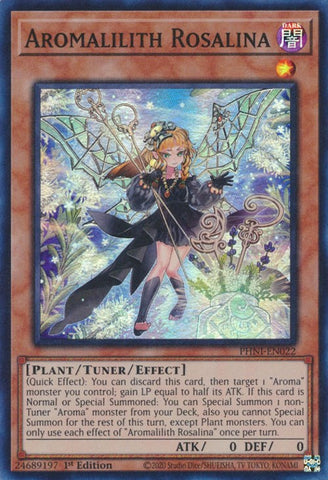 Aromalilith Rosalina [PHNI-EN022] Super Rare - Yugioh Cards For Your TCG Needs!