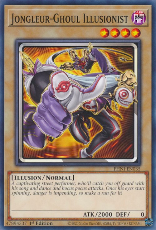 Jongleur-Ghoul Illusionist [PHNI-EN035] Common - Yugioh Cards For Your TCG Needs!