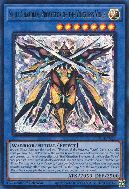 Skull Guardian, Protector of the Voiceless Voice [PHNI-EN037] Ultra Rare - Yugioh Cards For Your TCG Needs!
