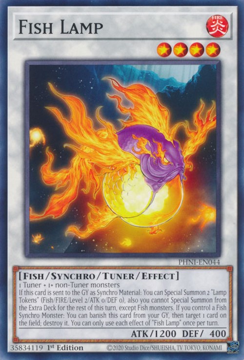 Fish Lamp [PHNI-EN044] Common - Yugioh Cards For Your TCG Needs!