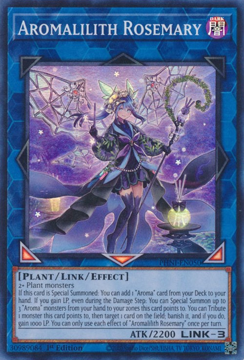Aromalilith Rosemary [PHNI-EN050] Super Rare - Yugioh Cards For Your TCG Needs!