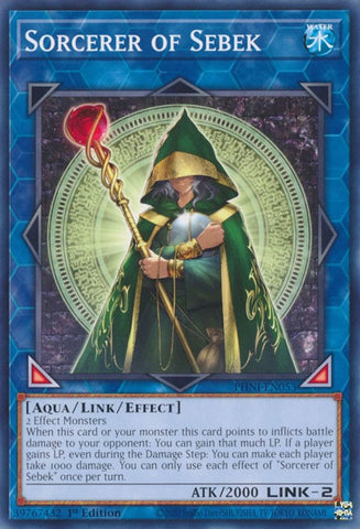 Sorcerer of Sebek [PHNI-EN053] Common - Yugioh Cards For Your TCG Needs!