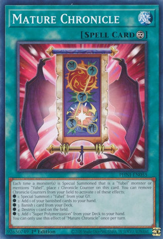 Mature Chronicle [PHNI-EN055] Common - Yugioh Cards For Your TCG Needs!