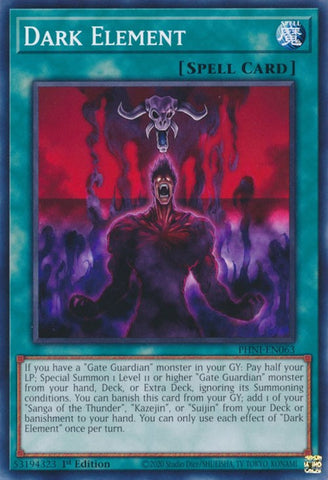 Dark Element [PHNI-EN063] Common - Yugioh Cards For Your TCG Needs!