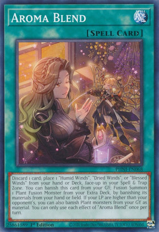 Aroma Blend [PHNI-EN068] Common - Yugioh Cards For Your TCG Needs!