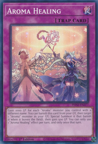 Aroma Healing [PHNI-EN077] Common - Yugioh Cards For Your TCG Needs!