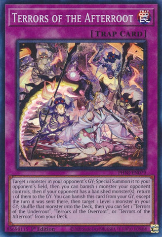 Terrors of the Afterroot [PHNI-EN079] Super Rare - Yugioh Cards For Your TCG Needs!