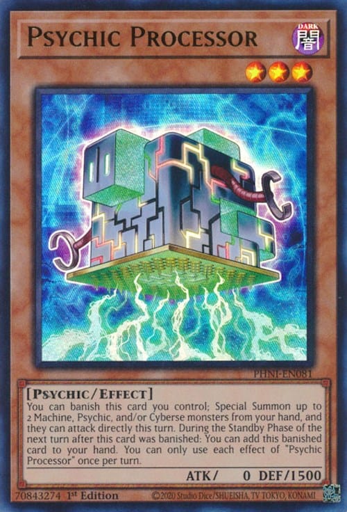 Psychic Processor [PHNI-EN081] Ultra Rare - Yugioh Cards For Your TCG Needs!