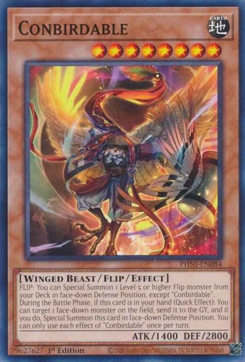 Conbirdable [PHNI-EN084] Common - Yugioh Cards For Your TCG Needs!