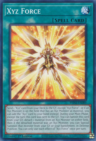 Xyz Force [PHNI-EN089] Common - Yugioh Cards For Your TCG Needs!
