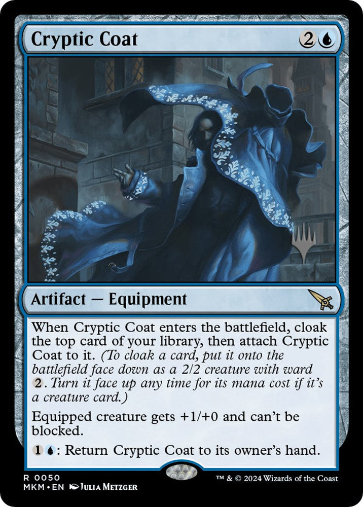 Cryptic Coat (Promo Pack) [Murders at Karlov Manor Promos] Magic: The Gathering