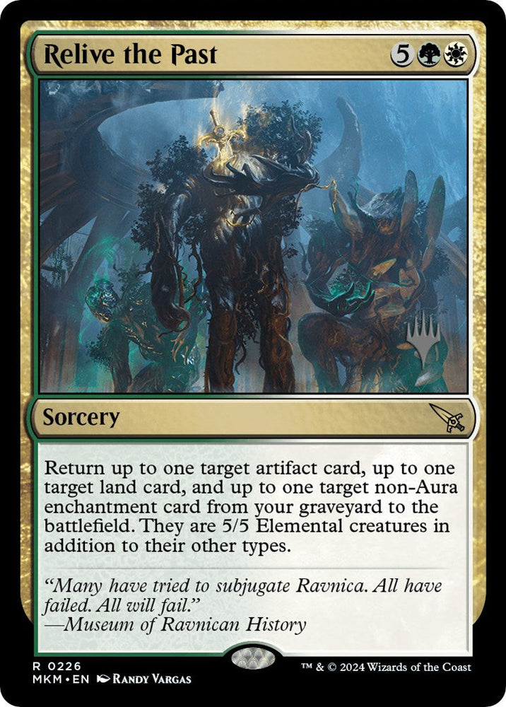Relive the Past (Promo Pack) [Murders at Karlov Manor Promos] Magic: The Gathering
