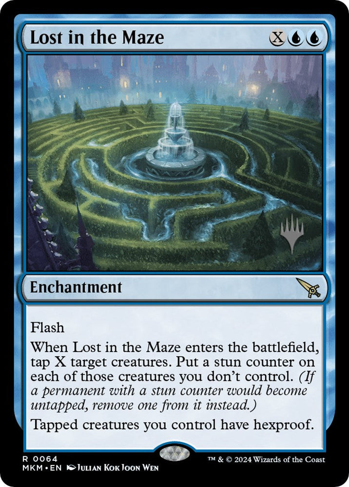 Lost in the Maze (Promo Pack) [Murders at Karlov Manor Promos] Magic: The Gathering