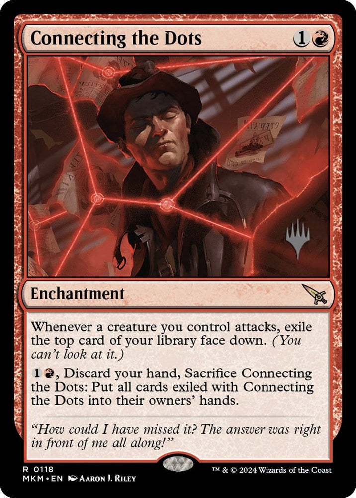 Connecting the Dots (Promo Pack) [Murders at Karlov Manor Promos] Magic: The Gathering