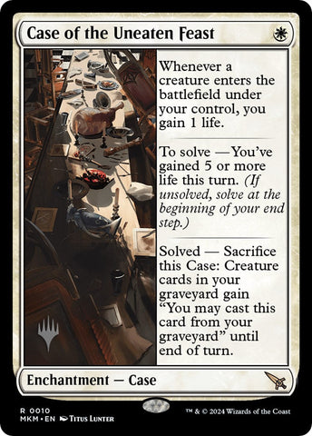Case of the Uneaten Feast (Promo Pack) [Murders at Karlov Manor Promos] Magic: The Gathering