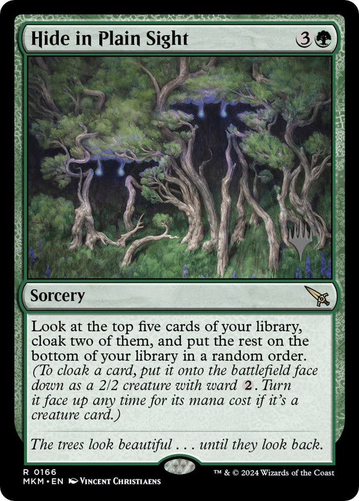 Hide in Plain Sight (Promo Pack) [Murders at Karlov Manor Promos] Magic: The Gathering