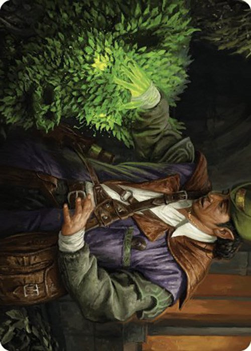 Hedge Whisperer Art Card [Murders at Karlov Manor Art Series] Magic: The Gathering