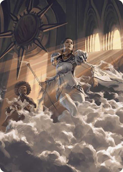 Call a Surprise Witness Art Card [Murders at Karlov Manor Art Series] Magic: The Gathering