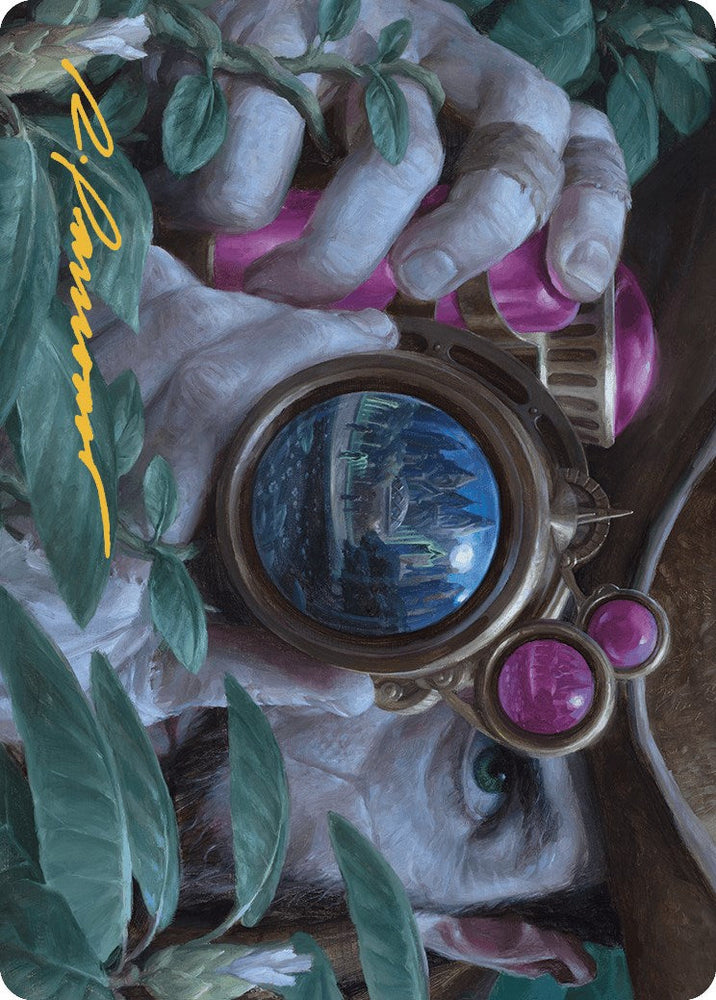 Undergrowth Recon Art Card (Gold-Stamped Signature) [Murders at Karlov Manor Art Series] Magic: The Gathering