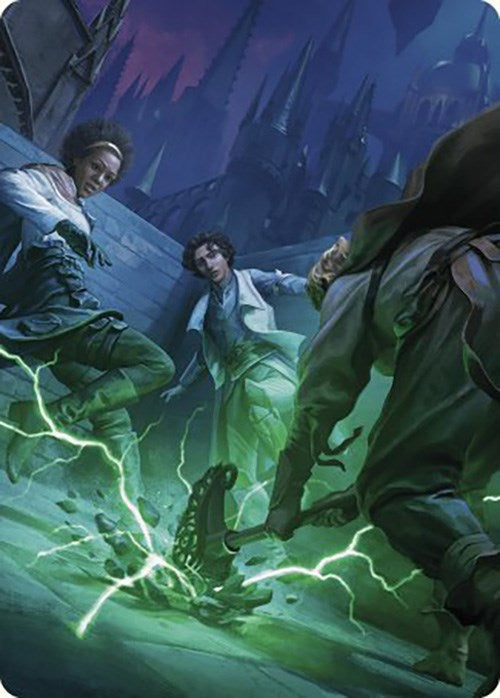 Fanatical Strength Art Card [Murders at Karlov Manor Art Series] Magic: The Gathering