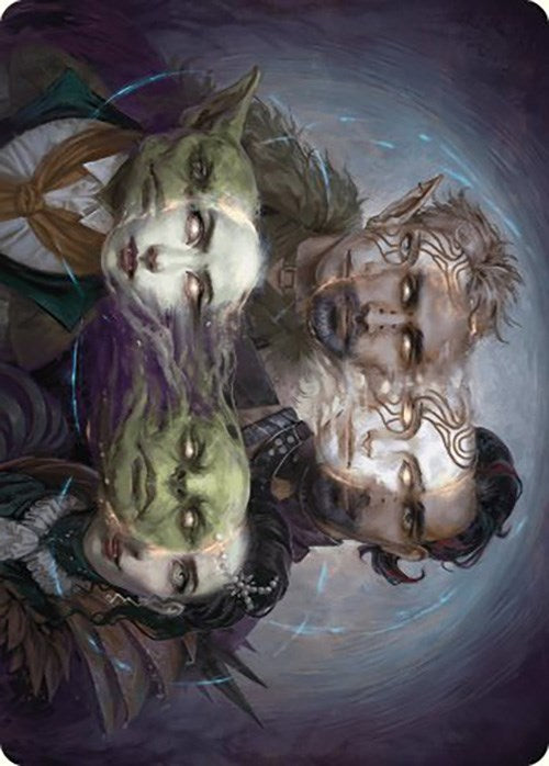 Illicit Masquerade Art Card [Murders at Karlov Manor Art Series] Magic: The Gathering