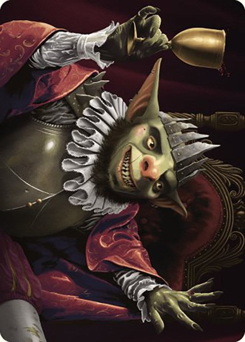 Krenko, Baron of Tin Street Art Card [Murders at Karlov Manor Art Series] Magic: The Gathering