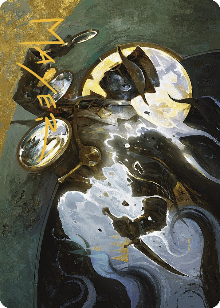 Redemption Arc Art Card (Gold-Stamped Signature) [Murders at Karlov Manor Art Series] Magic: The Gathering
